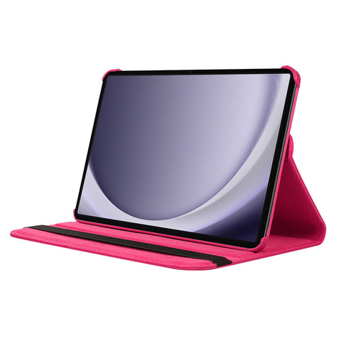 ENKAY HAT PRINCE For Samsung Galaxy Tab A9 Tablet Case   Litchi Texture PU Leather Cover Stand