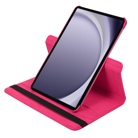 ENKAY HAT PRINCE For Samsung Galaxy Tab A9 Tablet Case   Litchi Texture PU Leather Cover Stand