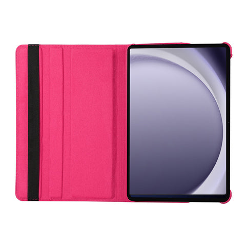 ENKAY HAT PRINCE For Samsung Galaxy Tab A9 Tablet Case   Litchi Texture PU Leather Cover Stand