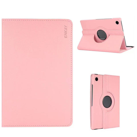 ENKAY HAT PRINCE For Samsung Galaxy Tab A9 Tablet Case   Litchi Texture PU Leather Cover Stand
