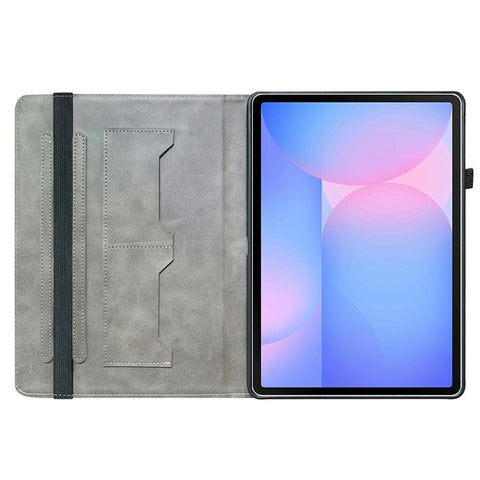 For Samsung Galaxy Tab S10 FE+ Leather Case Pattern Printed Stand Tablet Cover with Card Slots