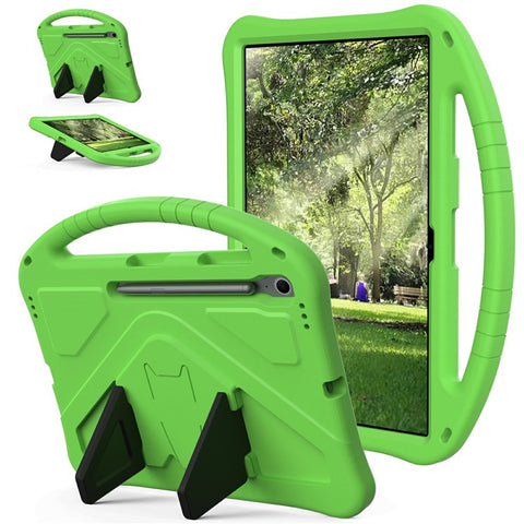 For Samsung Galaxy Tab S10 FE+ Case EVA Tablet Cover with Handle Kickstand Children Friendly