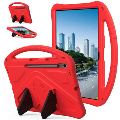 For Samsung Galaxy Tab S10 FE+ Case EVA Tablet Cover with Handle Kickstand Children Friendly