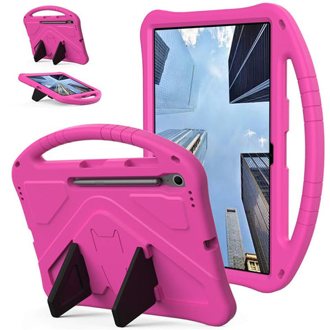 For Samsung Galaxy Tab S10 FE+ Case EVA Tablet Cover with Handle Kickstand Children Friendly