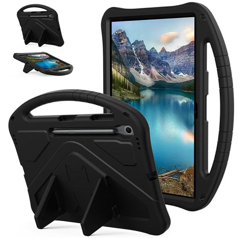 For Samsung Galaxy Tab S10 FE+ Case EVA Tablet Cover with Handle Kickstand Children Friendly