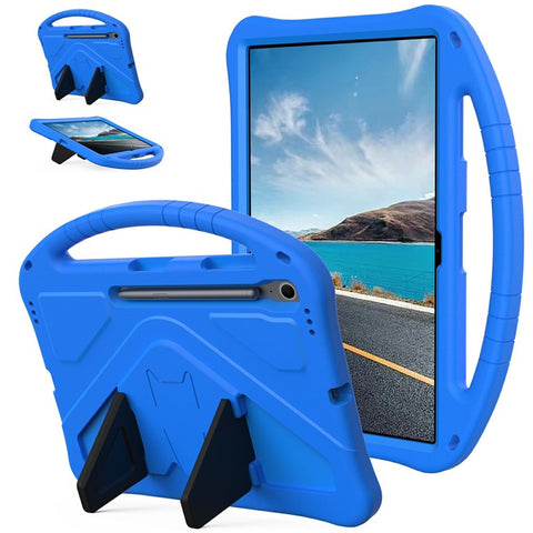 For Samsung Galaxy Tab S10 FE+ Case EVA Tablet Cover with Handle Kickstand Children Friendly