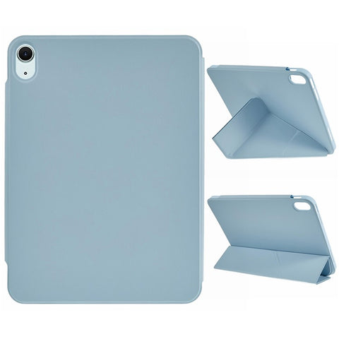 For iPad (2025) / iPad 10.9 (2022) Case Origami Stand PU Leather + TPU Tablet Cover