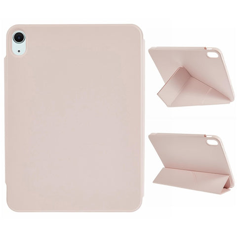 For iPad (2025) / iPad 10.9 (2022) Case Origami Stand PU Leather + TPU Tablet Cover