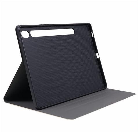 For Samsung Galaxy Tab S10 FE+ Case PU Leather Folding Stand Tablet Protective Cover