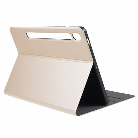 For Samsung Galaxy Tab S10 FE+ Case PU Leather Folding Stand Tablet Protective Cover