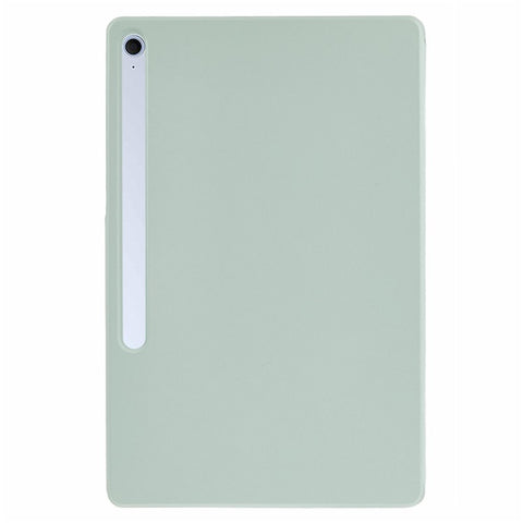 For Samsung Galaxy Tab S10 FE+ Case PC + PU Leather Origami Stand Magnetic Tablet Cover