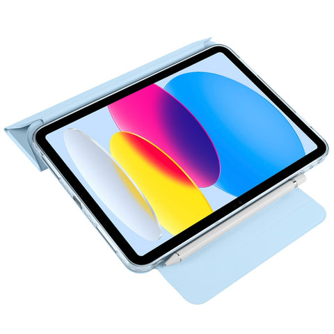 For iPad (2025)  /  10.9 (2022) Case Folding Stand Magnetic Leather Tablet Cover