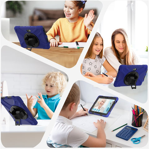 For Samsung Galaxy Tab Active5 Pro X350 / X356B / Active Pro T540 / T545 / T547 / Active4 Pro T630 / T636 Case Kickstand PC+Silicone Tablet Cover