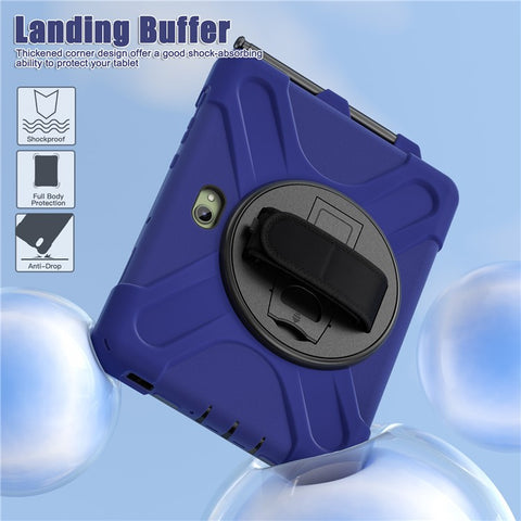 For Samsung Galaxy Tab Active5 Pro X350 / X356B / Active Pro T540 / T545 / T547 / Active4 Pro T630 / T636 Case Kickstand PC+Silicone Tablet Cover