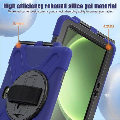 For Samsung Galaxy Tab Active5 Pro X350 / X356B / Active Pro T540 / T545 / T547 / Active4 Pro T630 / T636 Case Kickstand PC+Silicone Tablet Cover