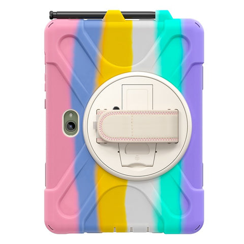 For Samsung Galaxy Tab Active5 Pro X350 / X356B / Active Pro T540 / T545 / T547 / Active4 Pro T630 / T636 Case Kickstand PC+Silicone Tablet Cover