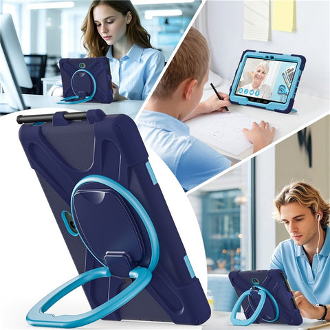 For Samsung Galaxy Tab Active5 Pro X350 / X356B / Active Pro T540 / T545 / T547 / Active4 Pro T630 / T636 Case TPU + PC + Silicone Cover Kickstand