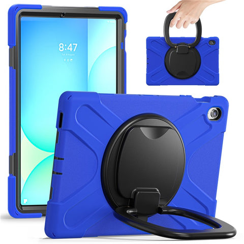 Tablet Case for Samsung Galaxy Tab S10 FE+ SM-X620 / SM-X626B TPU + PC + Silicone Cover Kickstand Handle Grip