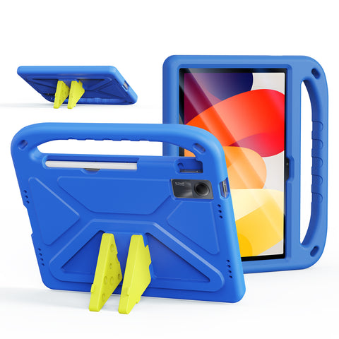 For Xiaomi Redmi Pad SE Tablet Case with Kickstand DUX DUCIS Puff Series EVA Kids Shockproof Cover