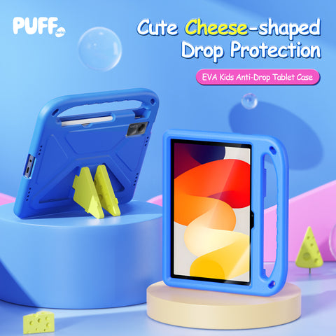 For Xiaomi Redmi Pad SE Tablet Case with Kickstand DUX DUCIS Puff Series EVA Kids Shockproof Cover