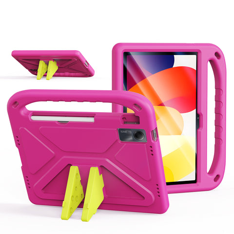 For Xiaomi Redmi Pad SE Tablet Case with Kickstand DUX DUCIS Puff Series EVA Kids Shockproof Cover
