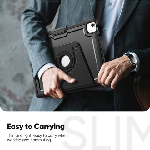 Tablet Case for iPad Air 13 (2026) / (2025) / (2024) / Pro 12.9 (2022) / (2021) / (2020) / (2018) Detachable PC + TPU + PU Leather Flip Cover