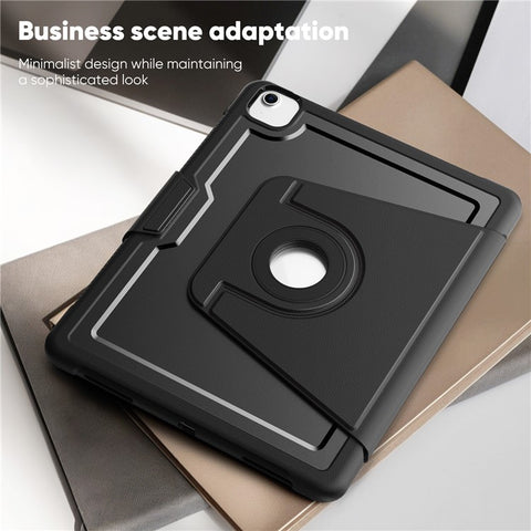 Tablet Case for iPad Air 13 (2026) / (2025) / (2024) / Pro 12.9 (2022) / (2021) / (2020) / (2018) Detachable PC + TPU + PU Leather Flip Cover