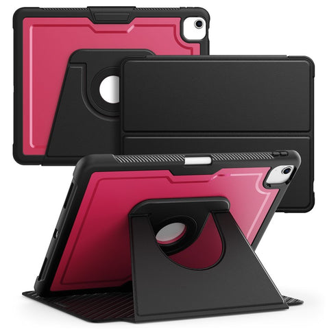 Tablet Case for iPad Air 13 (2026) / (2025) / (2024) / Pro 12.9 (2022) / (2021) / (2020) / (2018) Detachable PC + TPU + PU Leather Flip Cover