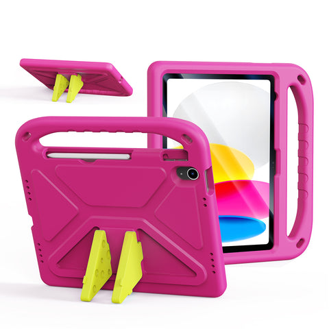 DUX DUCIS For iPad (2025) / iPad 10.9 (2022) Tablet Case with Kickstand  Puff Series EVA Kids Shockproof Cover