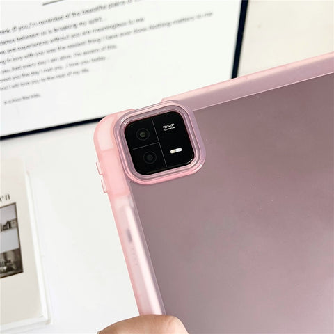 For Xiaomi Pad 6 / Pad 6 Pro Case Clear TPU Anti Drop Tablet Cover with Pencil Holder