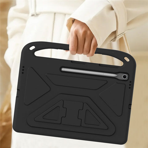 For Samsung Galaxy Tab S10 FE+ Case Hand Grip Kickstand Tablet EVA Cover