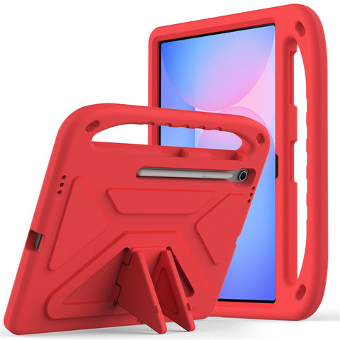 For Samsung Galaxy Tab S10 FE+ Case Hand Grip Kickstand Tablet EVA Cover