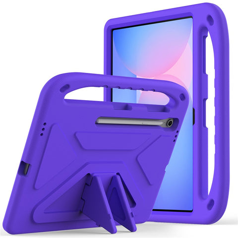 For Samsung Galaxy Tab S10 FE+ Case Hand Grip Kickstand Tablet EVA Cover