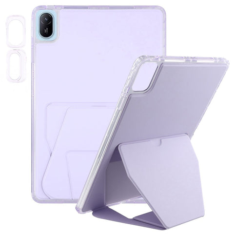 Tablet Case For Huawei MatePad SE 11 / MatePad 11 (2023) / (2021) TPU PU Leather Kickstand Cover with Lens Frames