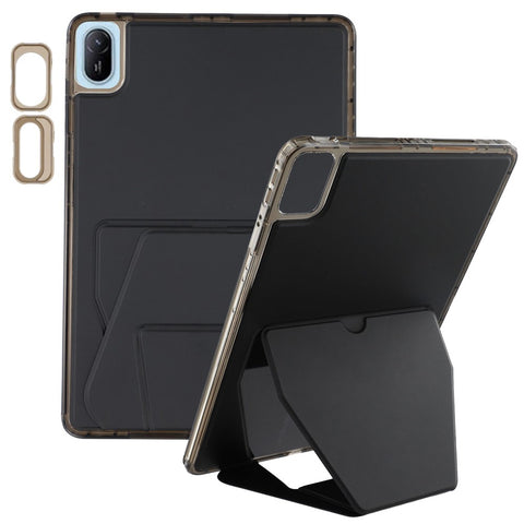 Tablet Case For Huawei MatePad SE 11 / MatePad 11 (2023) / (2021) TPU PU Leather Kickstand Cover with Lens Frames