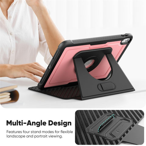 For iPad (2025) / 10.9 (2022) Tablet Case Detachable PC + TPU + PU Leather Flip Cover