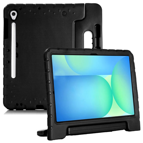 For Samsung Galaxy Tab S10 FE+ EVA Case Kids-Friendly Handle Tablet Cover with Kickstand