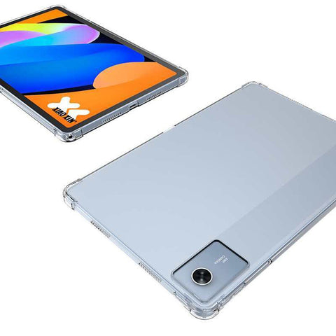 For Lenovo Tab K11 Gen 2 / Idea Tab / Xiaoxin Pad 11 2025 Case TPU Drop-Resistant Clear Tablet Cover + Tempered Glass Screen Film
