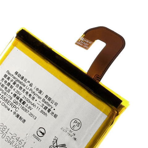 For Sony Xperia Z3 / Xperia Z3v 3.8V 3100mAh Li-ion Battery Replacement Part (Encode: LIS1558ERPC) (without Logo)