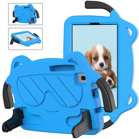 For Samsung Galaxy Tab A7 Lite 8.7-inch / Tab A 8.0 (2019) SM-T290 (Wi-Fi) / SM-T295 (LTE) / Huawei MediaPad M3 Lite 8 EVA+PC Protective Tablet Case with Kickstand and Handle