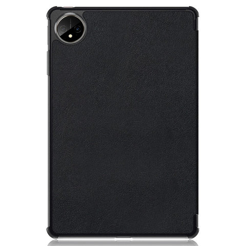 For Huawei MatePad Pro 11 (2022) Protective Case PU Leather Solid Color Folio Flip Cover Tri-fold Stand Tablet Protector with Auto Wake  /  Sleep