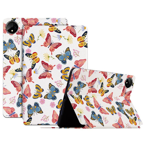 Shockproof Case for Huawei MatePad Pro 11 (2022) Butterfly Printed Protective Cover Anti-drop Tablet Case with Stand