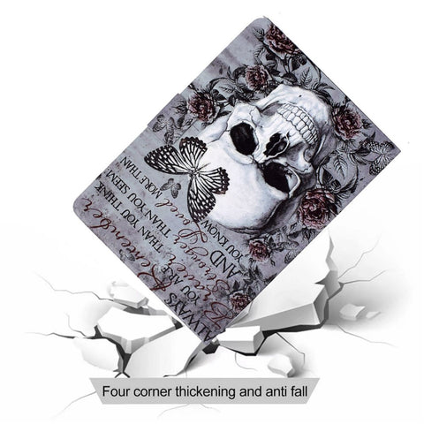 For Samsung Galaxy Tab A 10.1 (2016) T580 / T585 Pattern Printing PU Leather Stand Cover Tablet Anti-drop Case with Card Slots