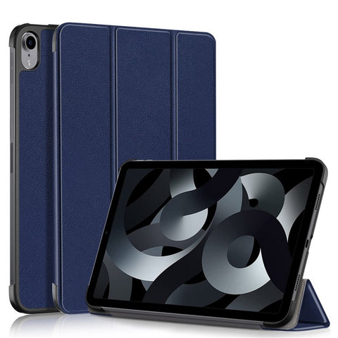For iPad (2025)/10.9 (2022) PU Leather Tablet Case Trifold Stand Full Protection Tablet Cover