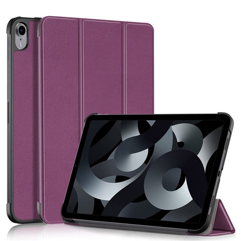 For iPad (2025)/10.9 (2022) PU Leather Tablet Case Trifold Stand Full Protection Tablet Cover