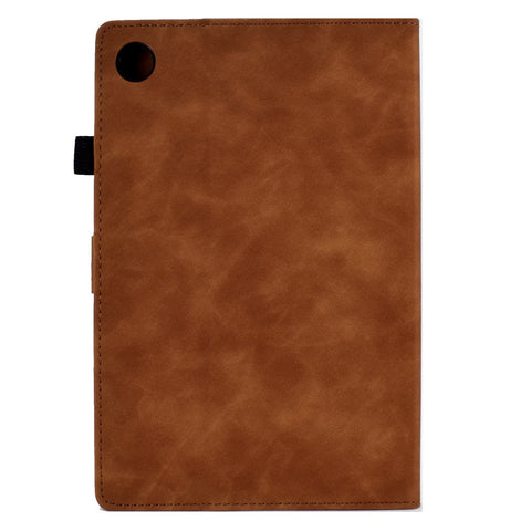 For Huawei Enjoy Tablet 2  /  MatePad T 10 9.7 inch  /  T 10S 10.1 inch  /  Honor Pad 6 10.1-inch  /  Pad X6 9.7 inch Tablet Case Pattern Imprinted PU Leather Card Slots Stand Cover