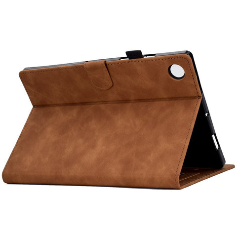 For Huawei Enjoy Tablet 2  /  MatePad T 10 9.7 inch  /  T 10S 10.1 inch  /  Honor Pad 6 10.1-inch  /  Pad X6 9.7 inch Tablet Case Pattern Imprinted PU Leather Card Slots Stand Cover
