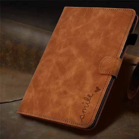 For Huawei Enjoy Tablet 2  /  MatePad T 10 9.7 inch  /  T 10S 10.1 inch  /  Honor Pad 6 10.1-inch  /  Pad X6 9.7 inch Tablet Case Pattern Imprinted PU Leather Card Slots Stand Cover