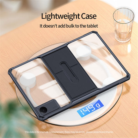 XUNDD For Xiaomi Redmi Pad Air Cushion Kickstand Tablet Case TPU + Acrylic Anti-drop Protective Cover