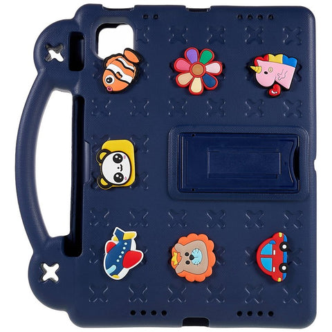 For iPad (2025) / 10.9 (2022) Tablet Cover Dropproof EVA Protective Case with Kickstand